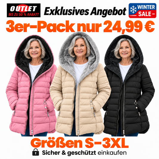 🔥 WINTER-SALE – Steppmantel mit weichem Fleecefutter